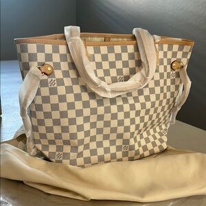 Checkered Tote Bag